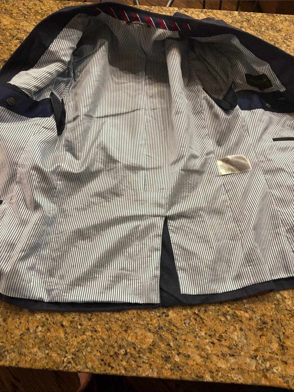 Banana Republic 100% Linen Modern Slim Fit Navy 40 Short